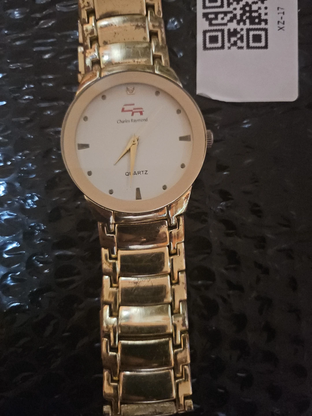 Charles Raymond Quartz Gold Watch - photo 2