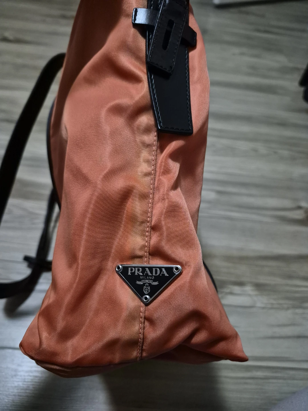 Authentic Prada Milano Orange Tote Bag - photo 5