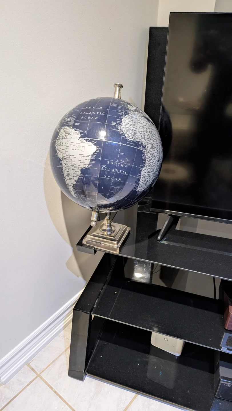 Decorative Globe with Silver Stand - photo 2