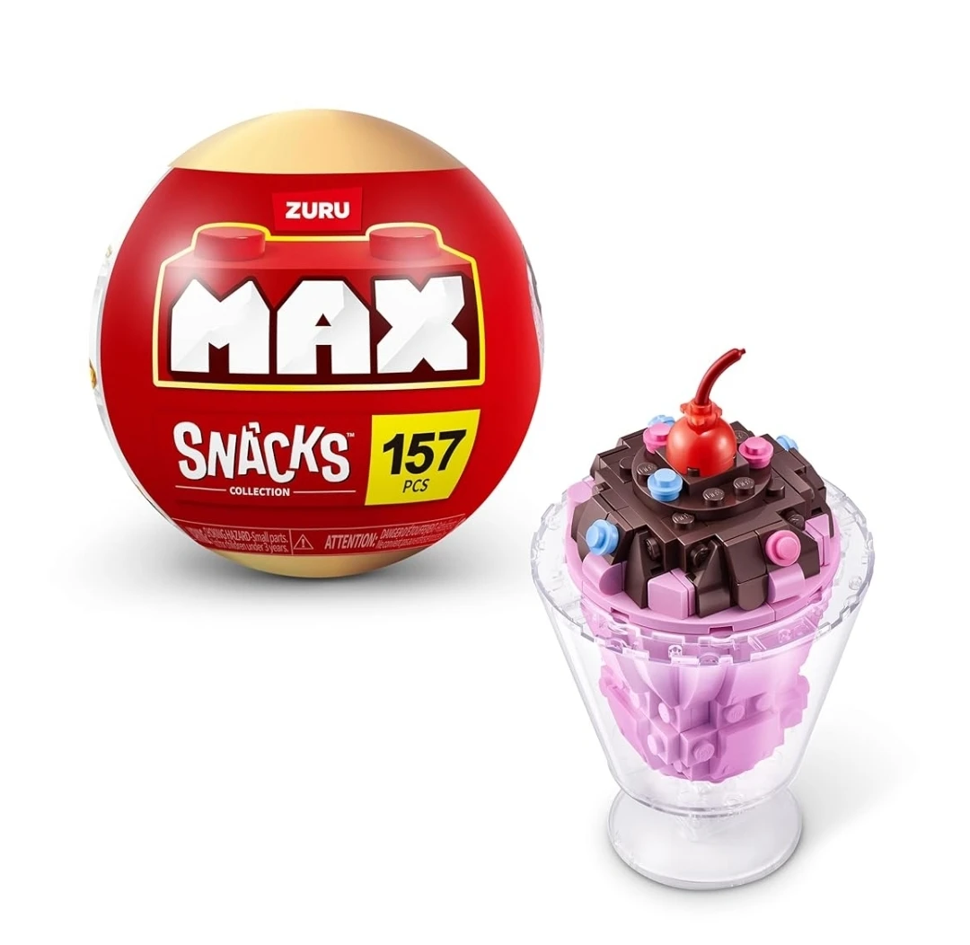 Lego compatible ice cream sundae set