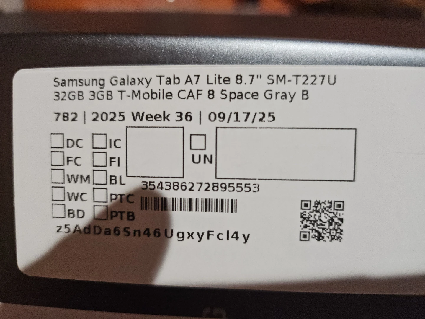 Samsung Galaxy Tab A7 Lite 8.7" 32GB Space Gray - photo 2