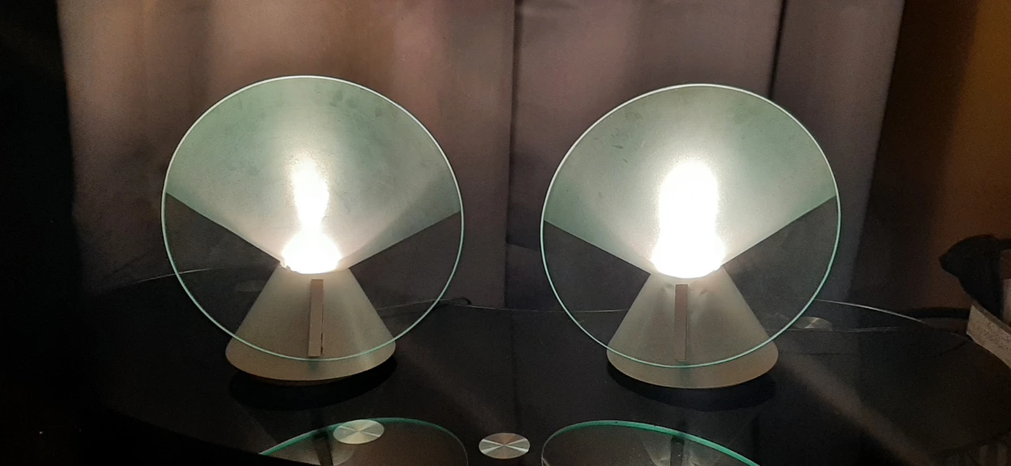 Pair Of Nordesign Modern Table Lamps READ DESCRIPTION ON SIZE