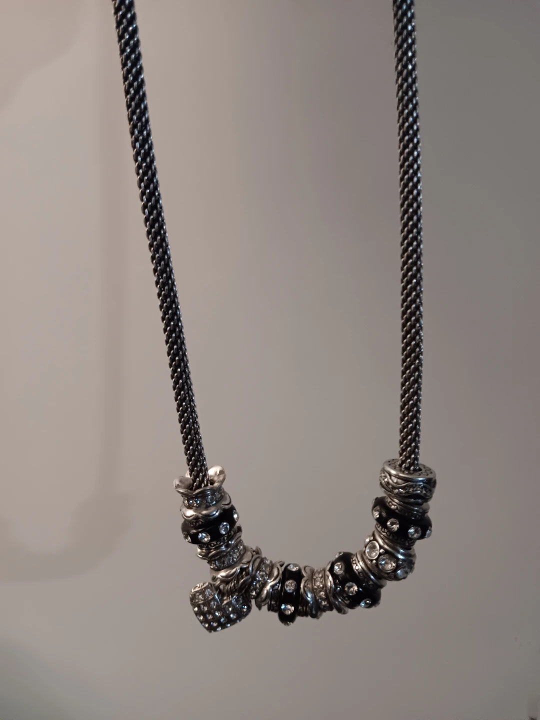 Charm Necklace with Heart Pendant - photo 3