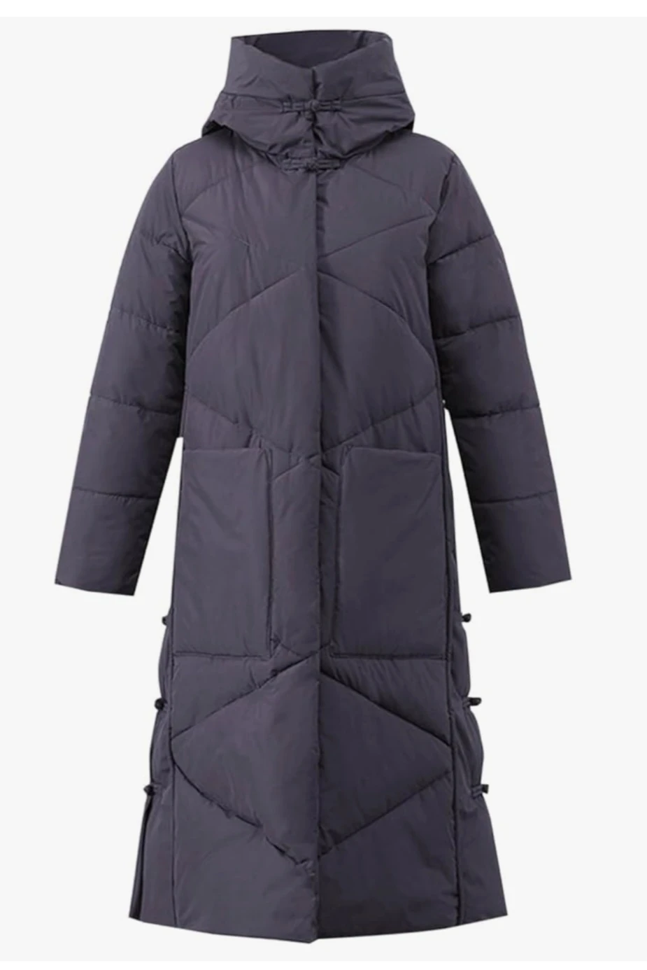 Padded Longline Puffer Coat - Brand New, M