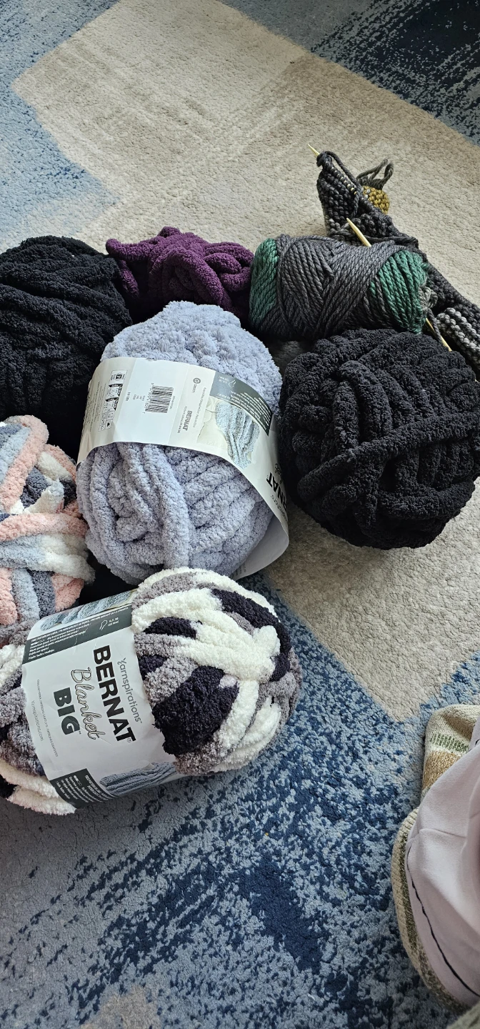 Bernat Blanket Big Yarn Lot - photo 3