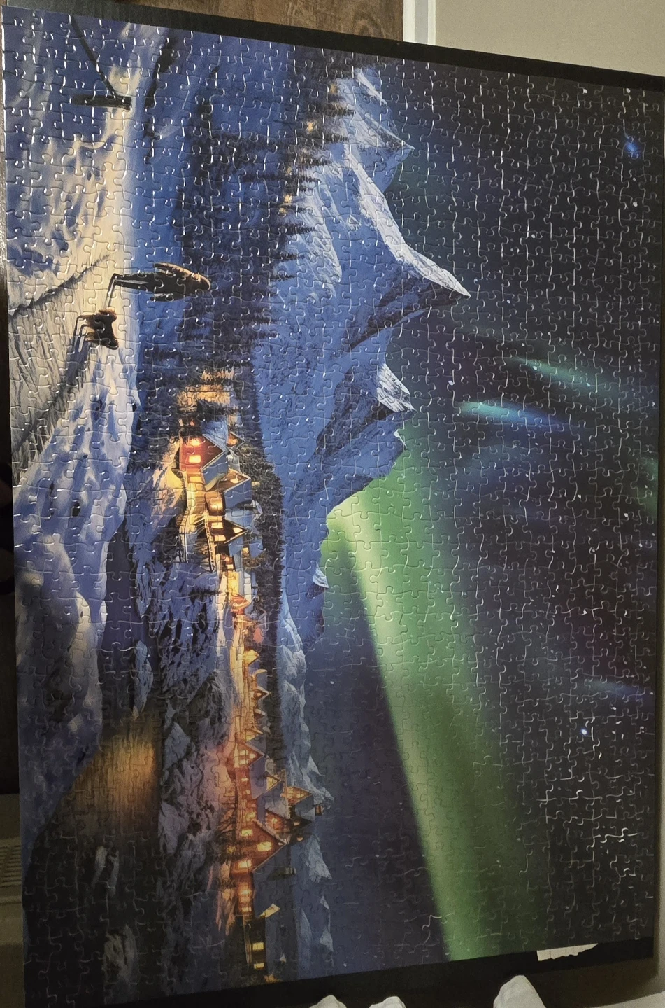 Eohity Snowscape Aurora 1000 Piece Jigsaw Puzzle