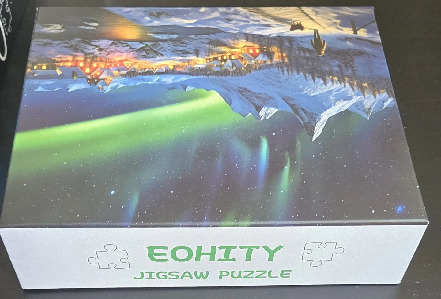 Eohity Snowscape Aurora 1000 Piece Jigsaw Puzzle - photo 3
