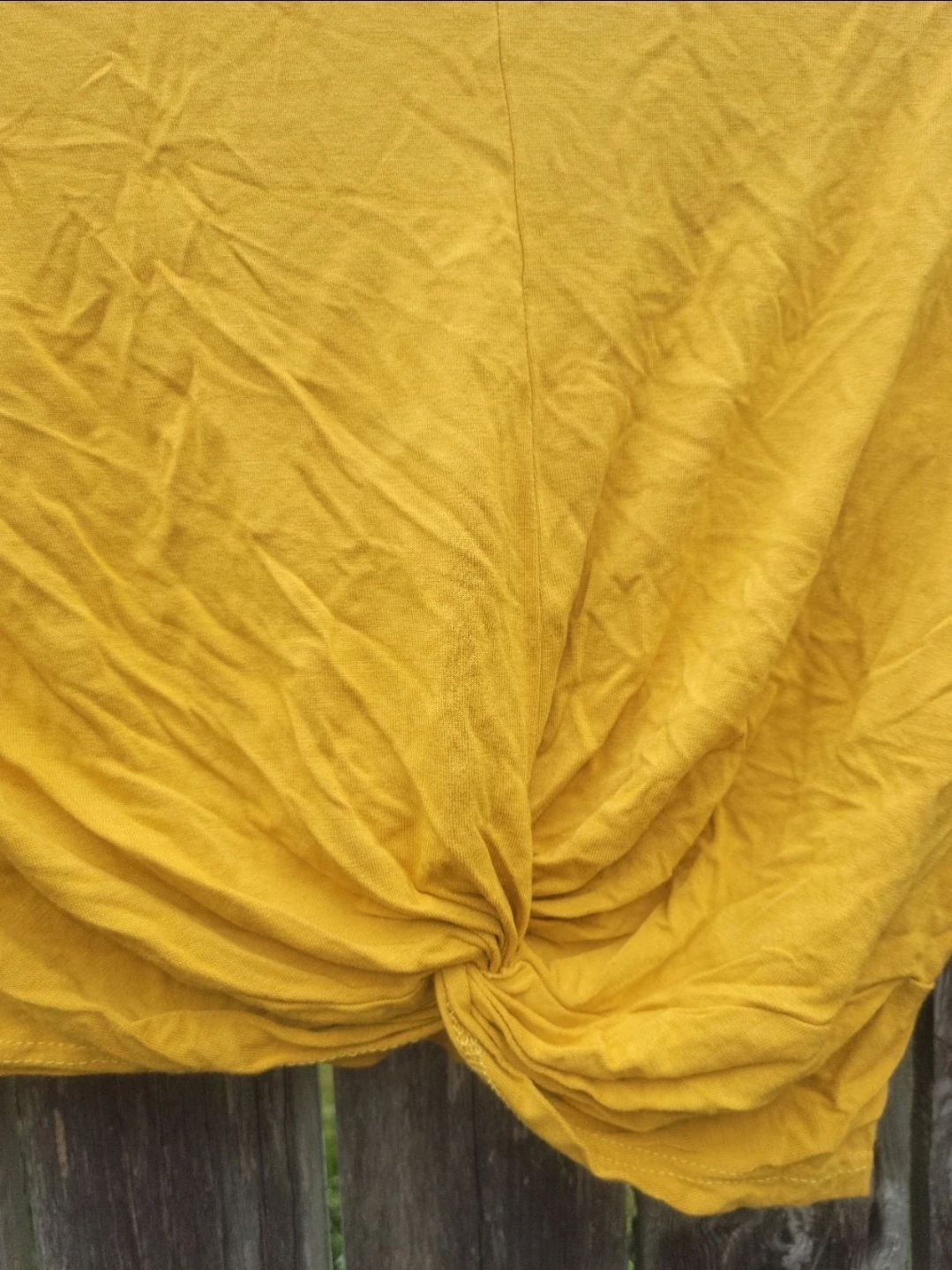 Gaze Yellow Long Sleeve Top - Size M - photo 2