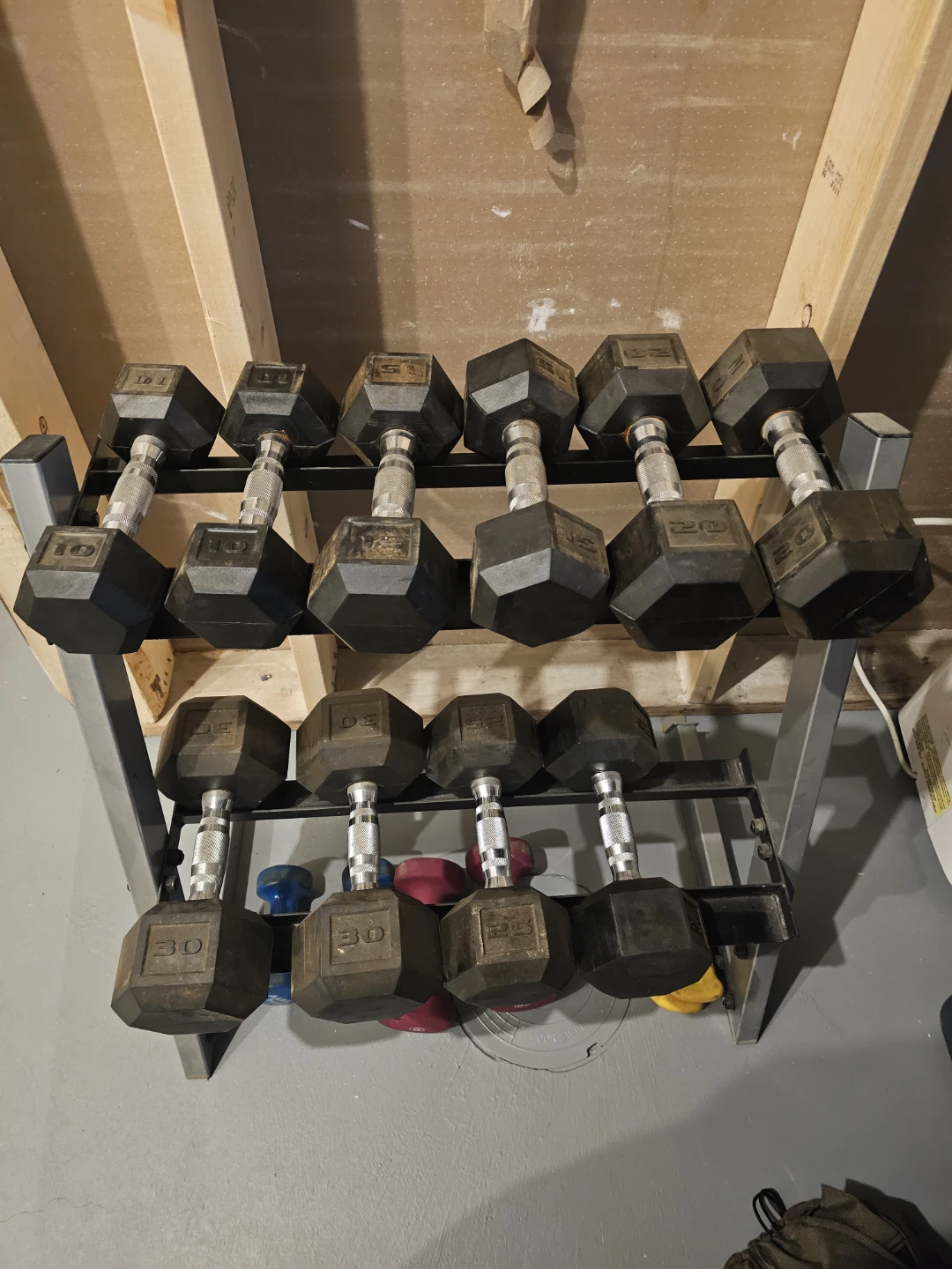 Hex Dumbbell Set