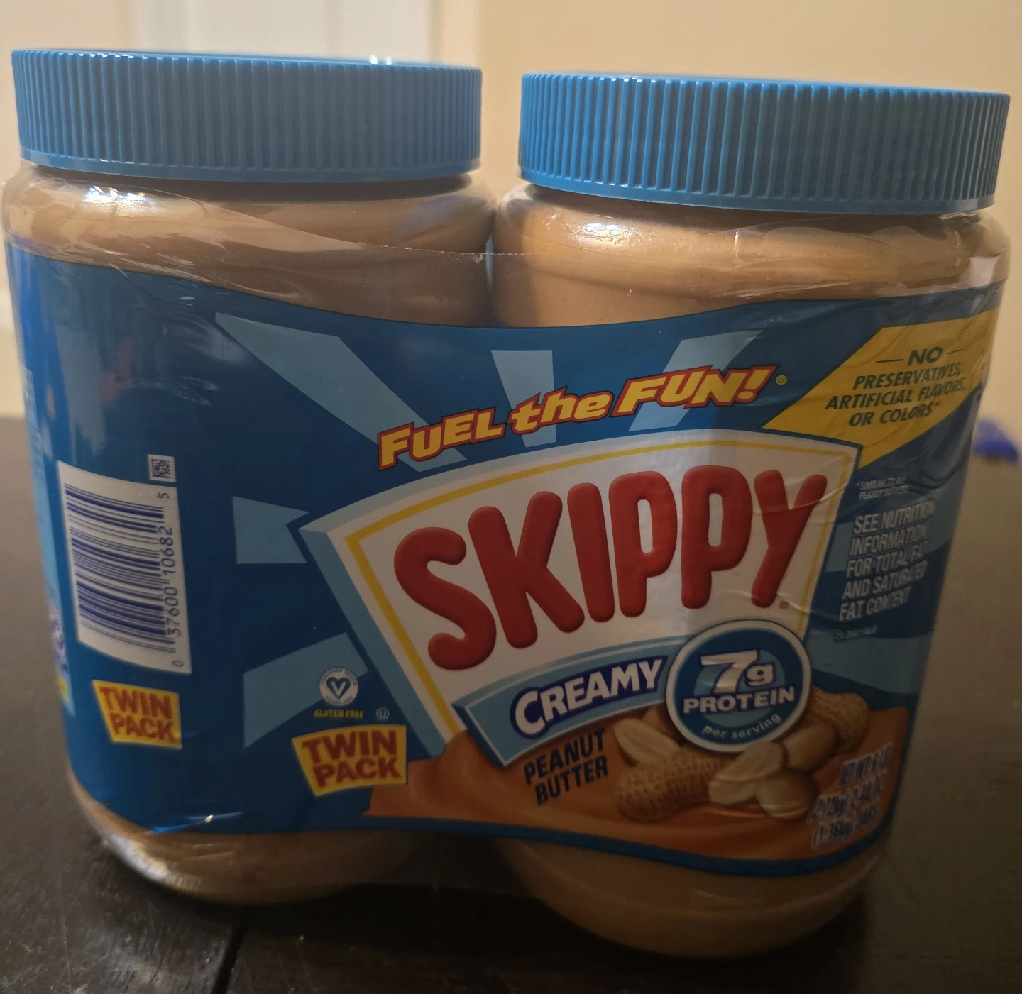 Skippy Creamy Peanut Butter Twin Pack