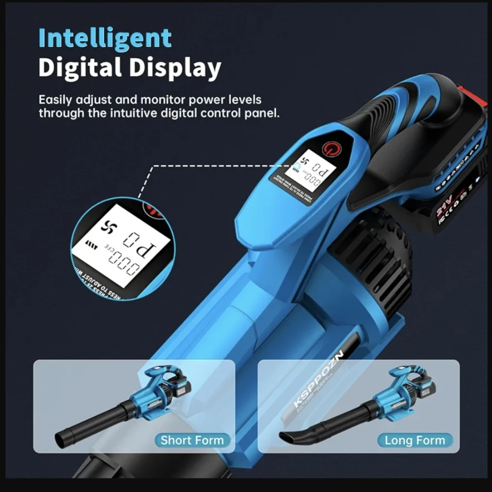 KSPPOZN Cordless Leaf Blower Model: JYLB2401 - photo 2