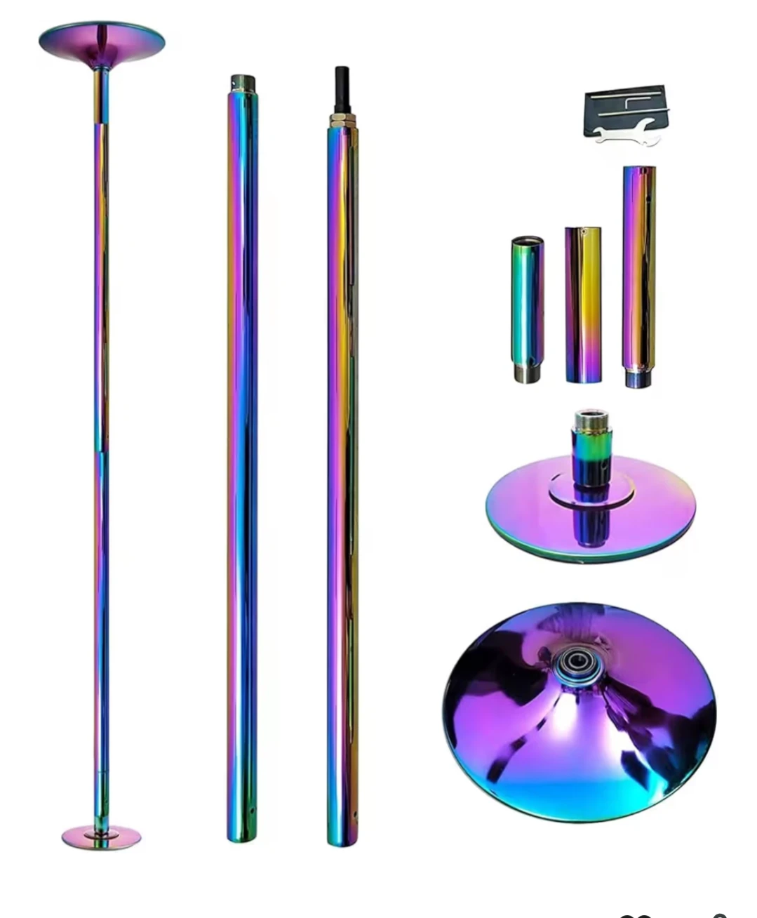 Iridescent Dance Pole