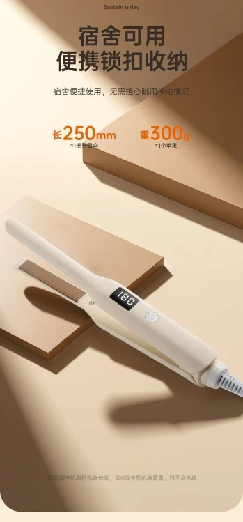 man/woman  Hair Straightener - Portable & Quick Heat - photo 5
