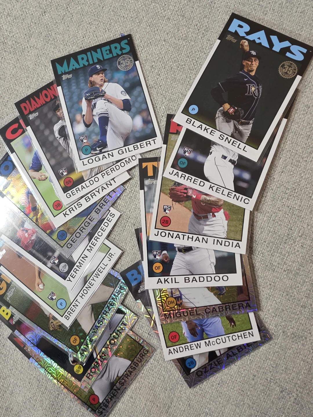 2021 Topps 35th Anniversary baseball card  series