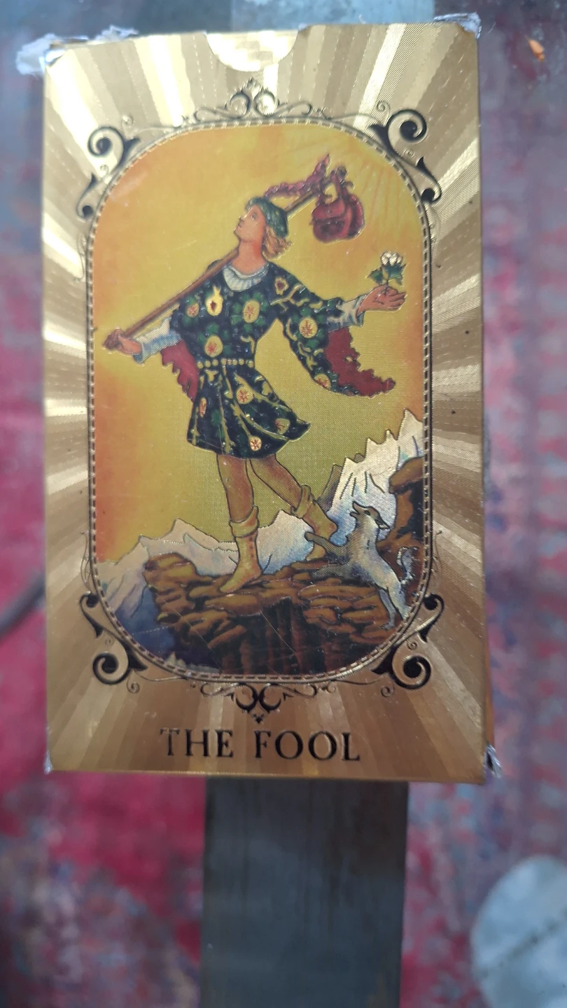 Gold Foil Tarot Deck