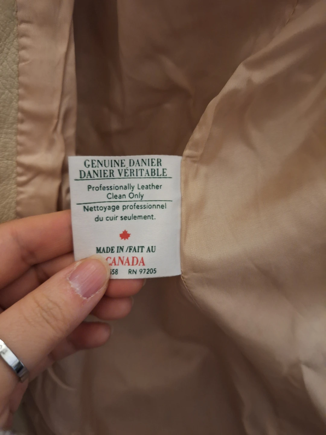 Danier Leather Coat - Size XS/TP - photo 3