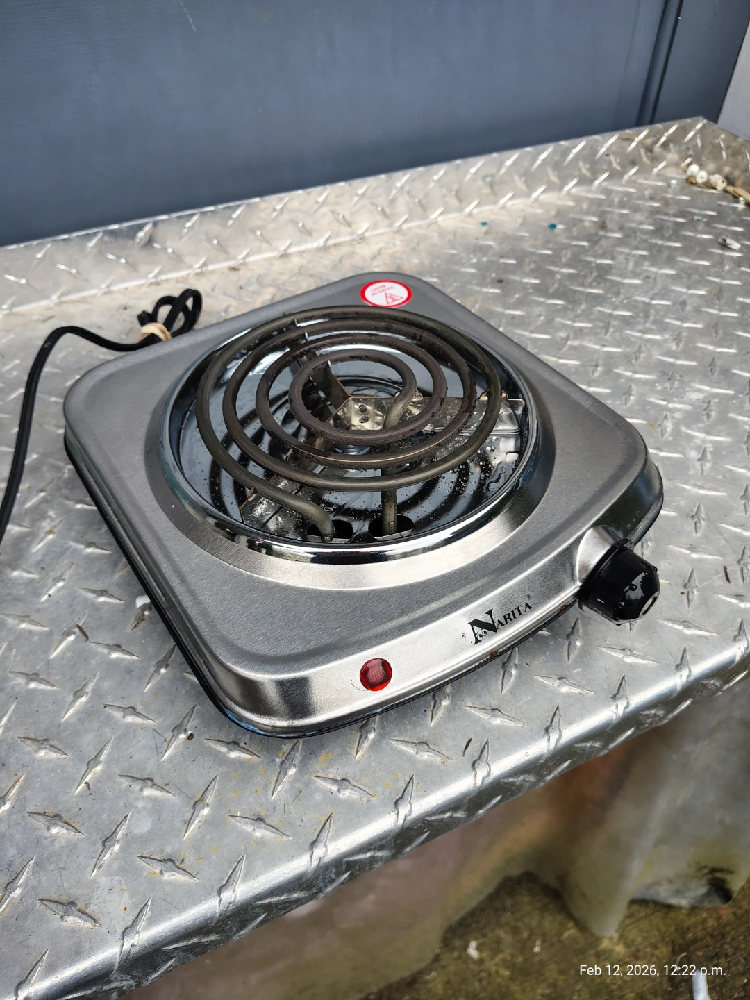 1000W Stainless Steel Hotplate
