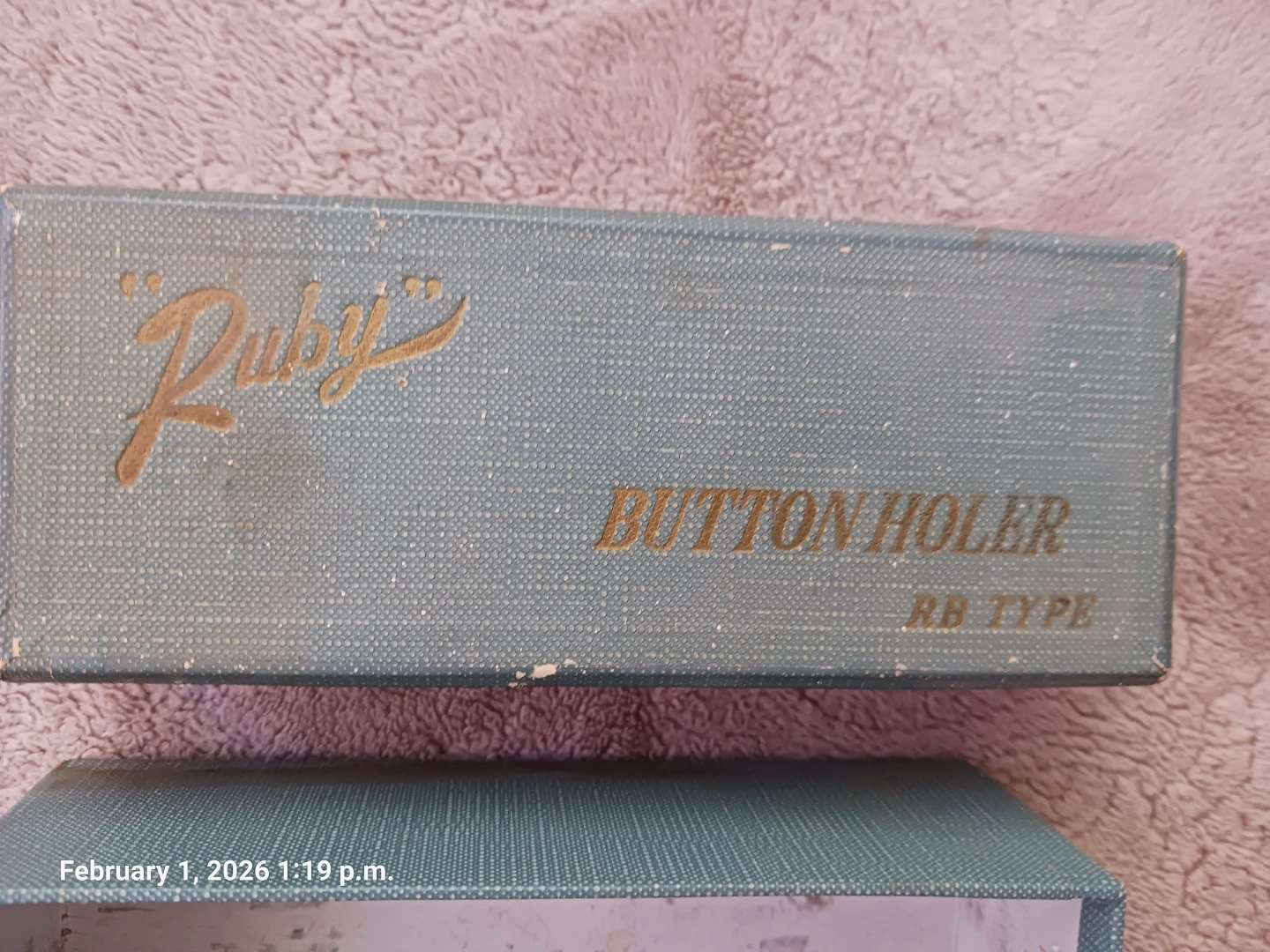 Ruby Button Holer RB Type Sewing Machine Attachment - photo 2