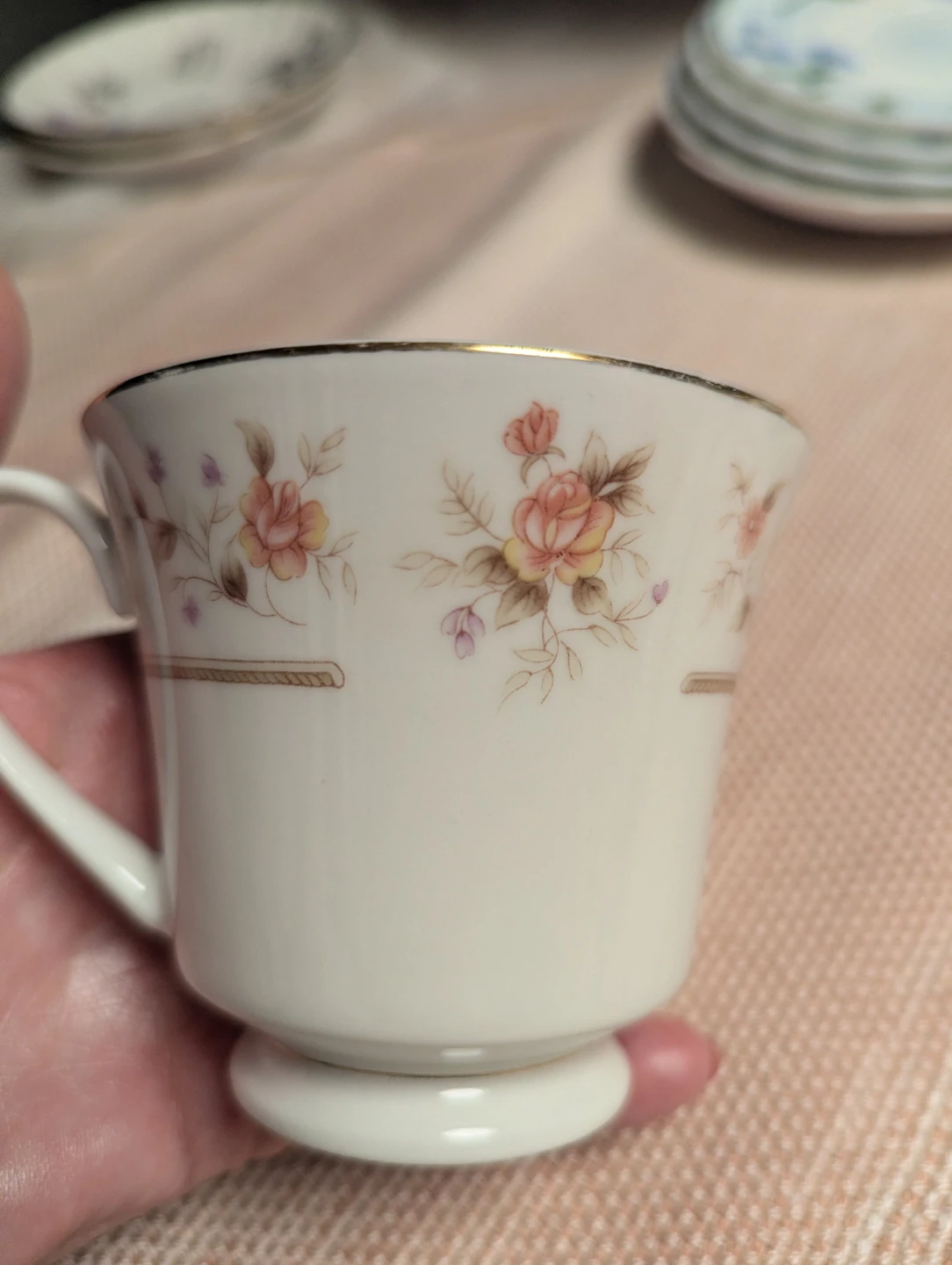 Floral Teacups - set of 3