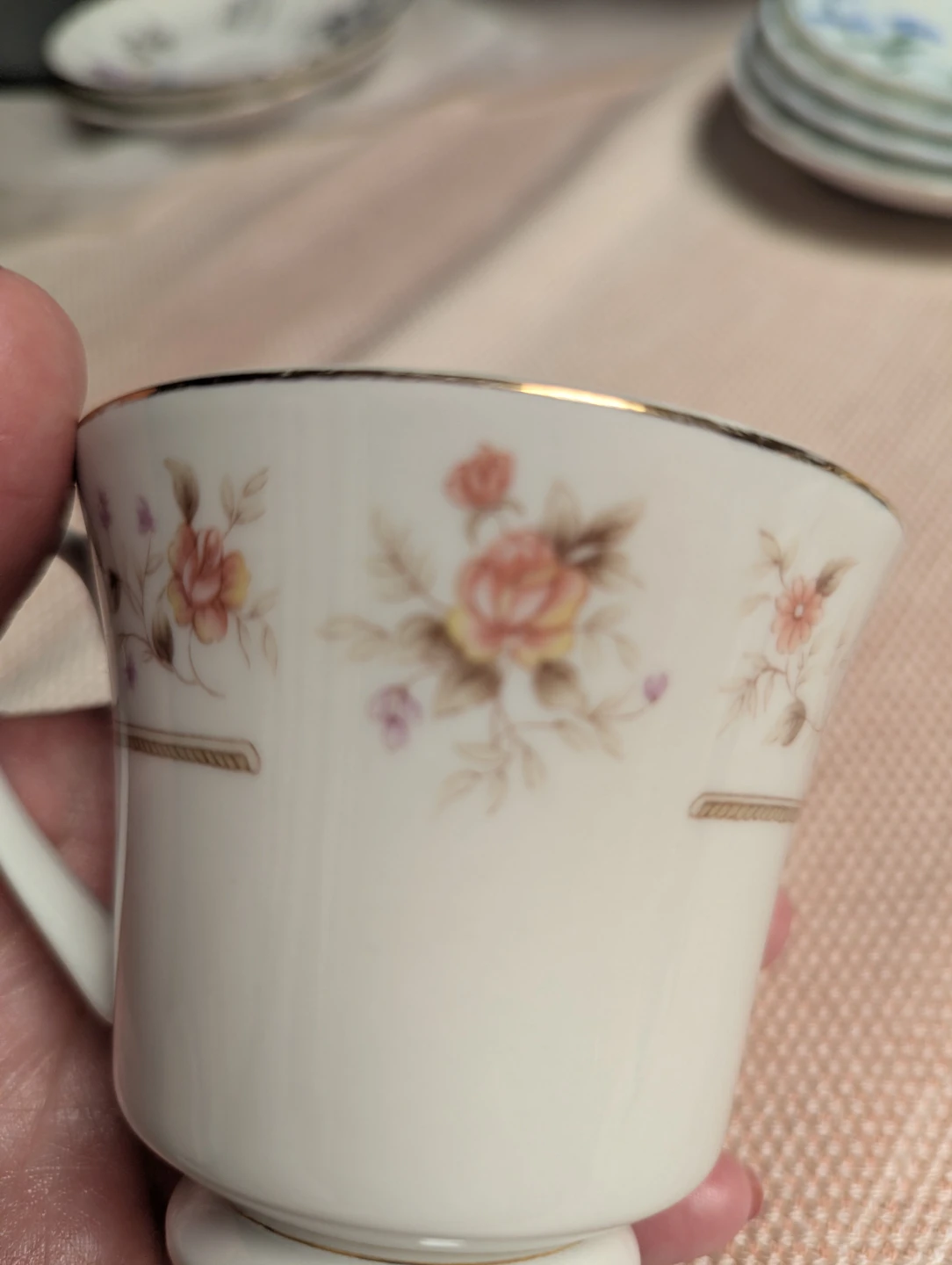Floral Teacups - set of 3 - photo 2