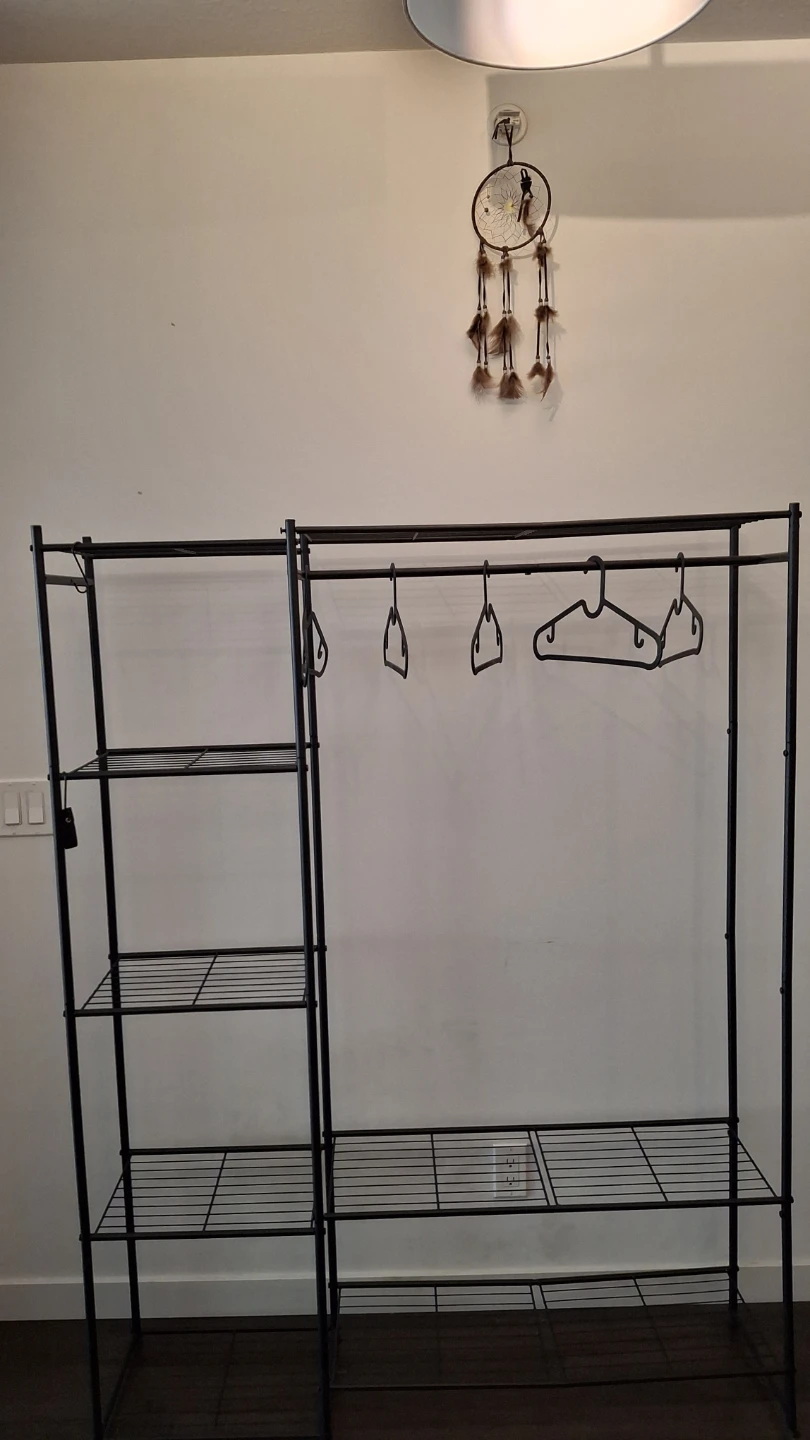 Neprock Clothing Rack With Shelves - photo 4