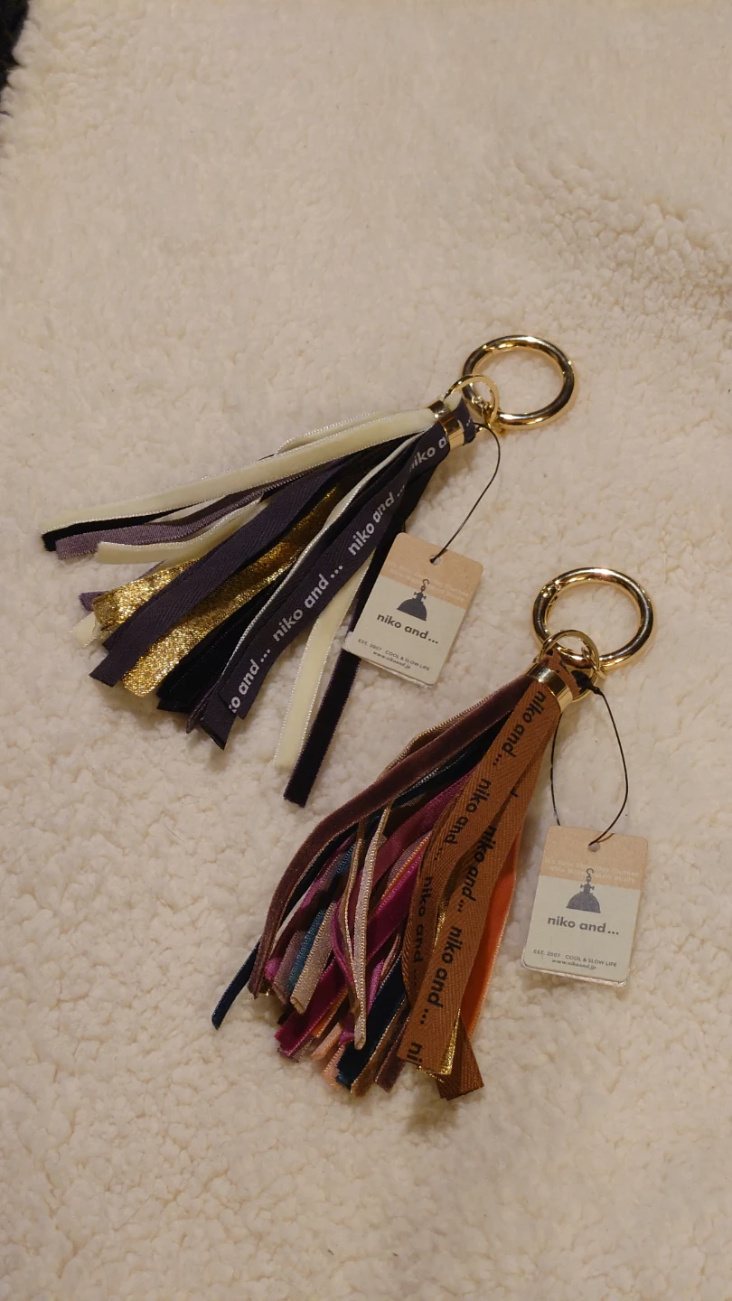 [Niko and...] Ribbon Logo Keychain With Tags Price for ONE - photo 2
