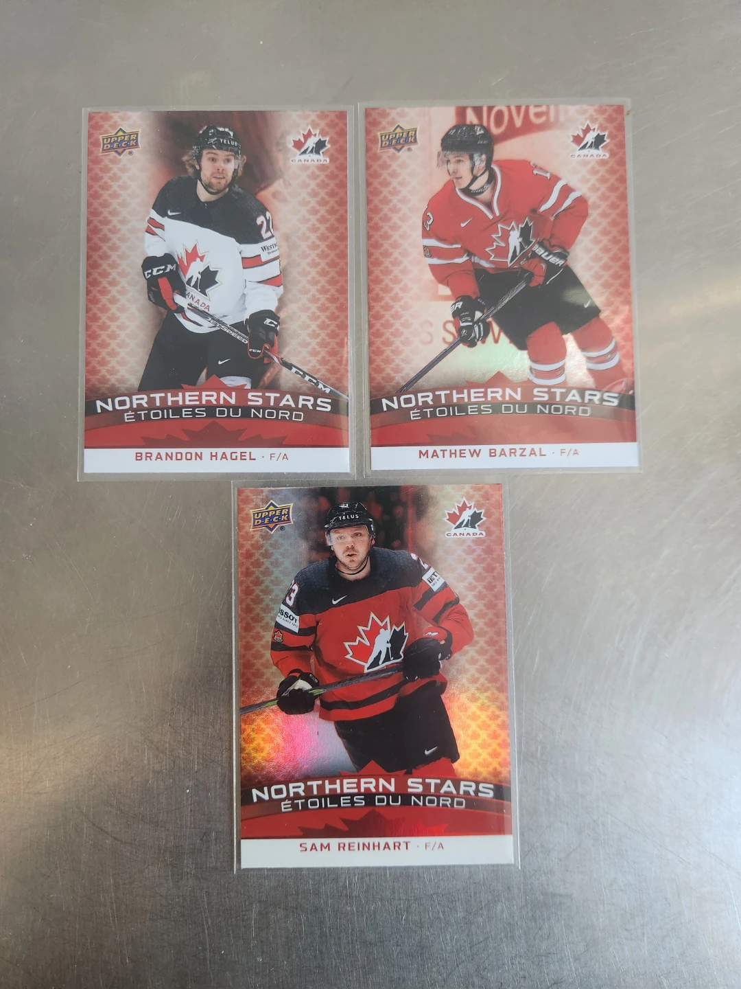 Upper Deck Northern Stars Hockey Cards