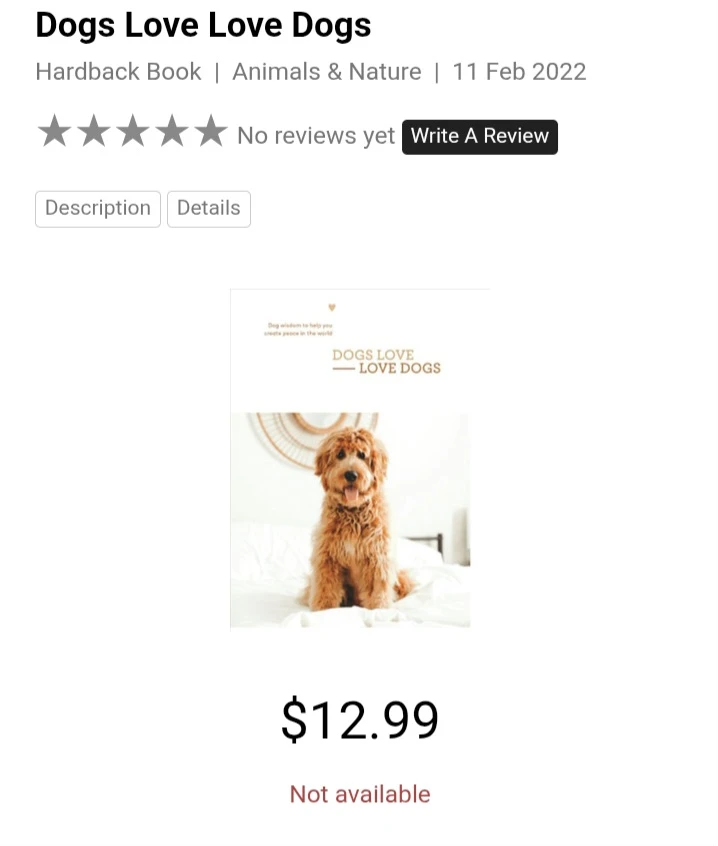 Dogs Love Love Dogs Hardback Book - photo 4