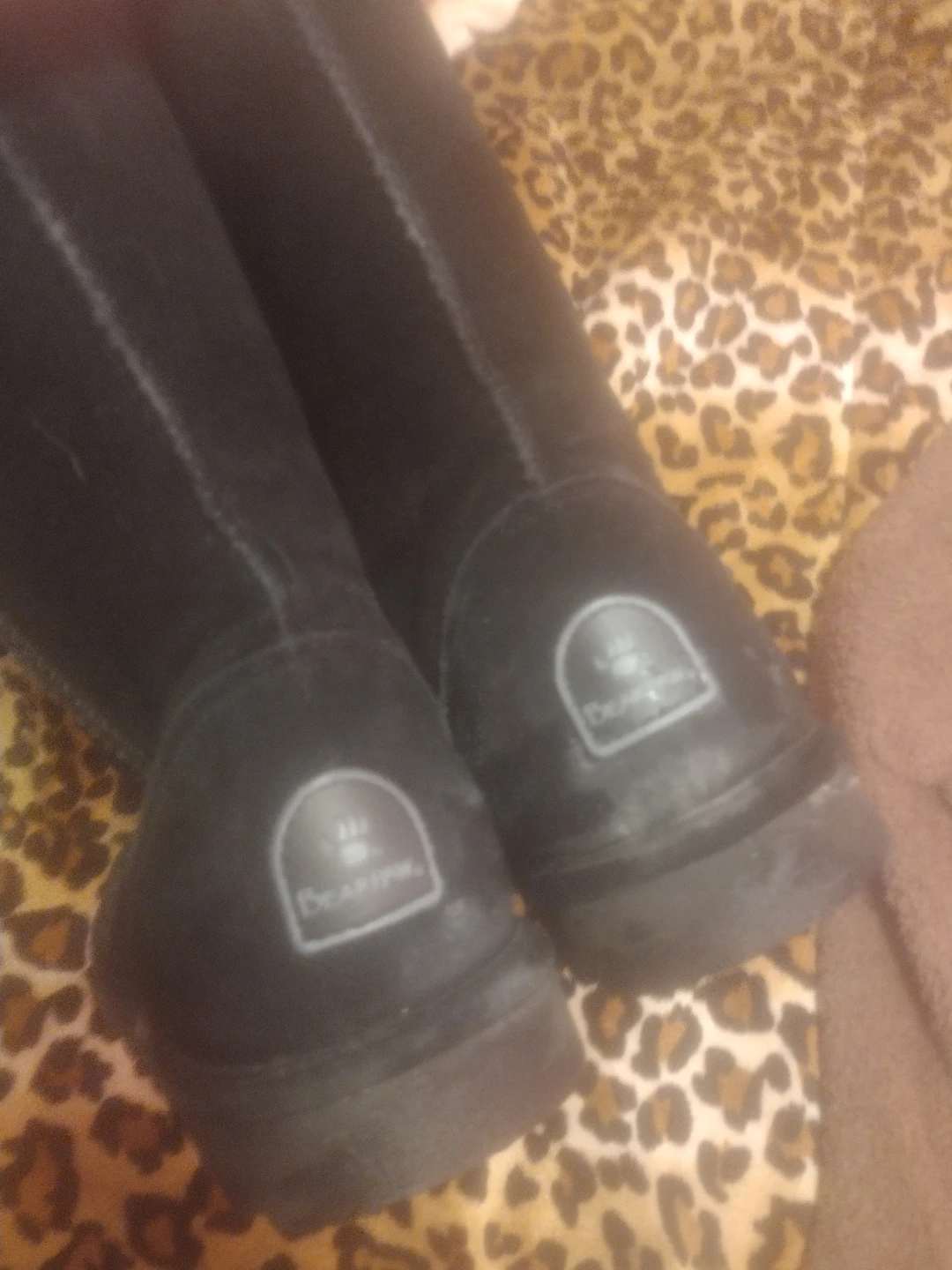 Bearpaw Black Suede Boots - photo 2