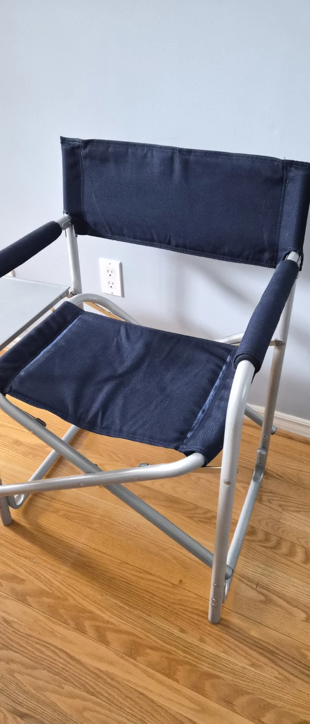 Folding Director's Chair with Side Tray - photo 2