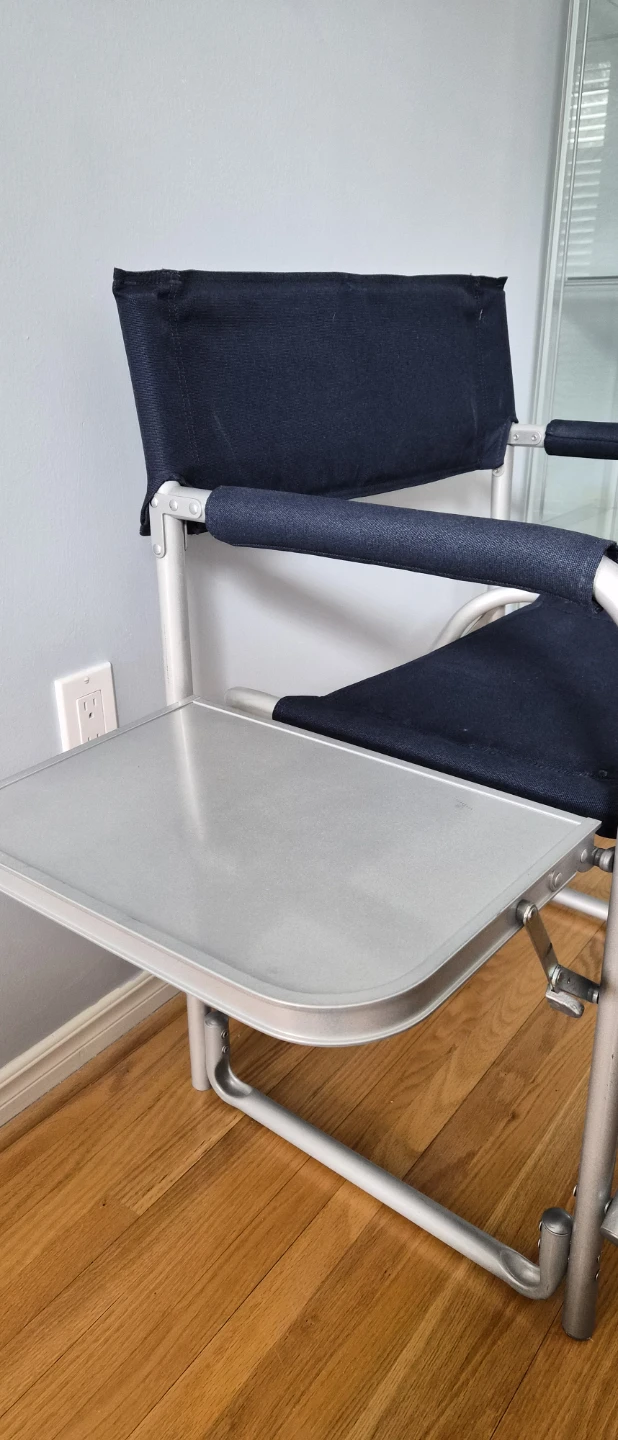 Folding Director's Chair with Side Tray - photo 3