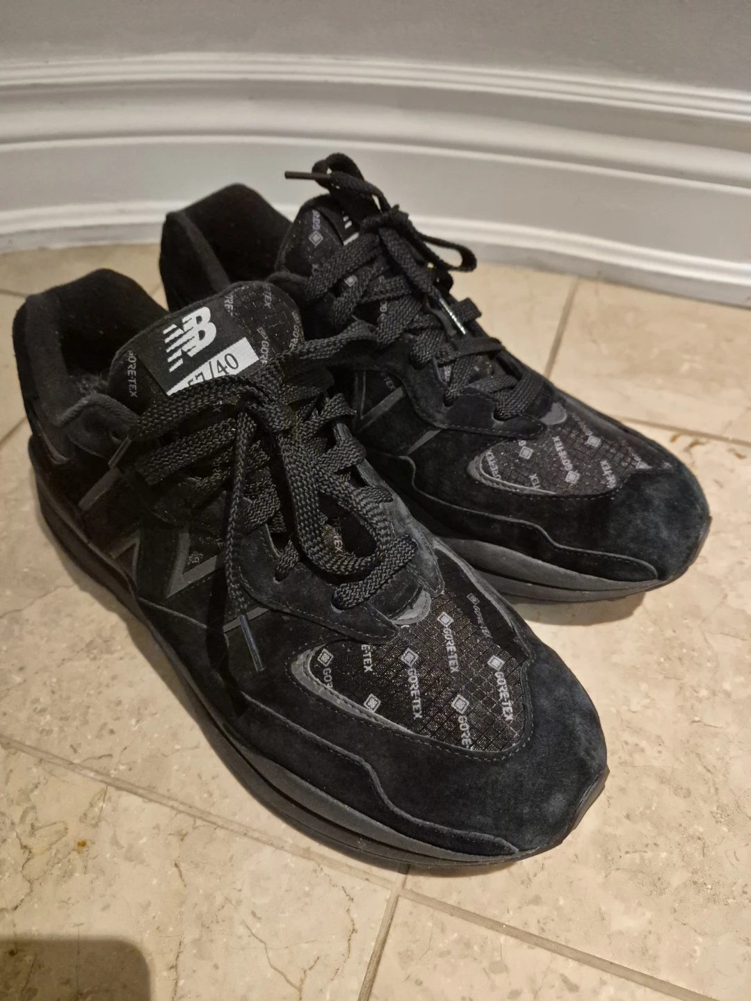 New Balance M5740TP Gore-Tex Black Men's Shoes Size 13