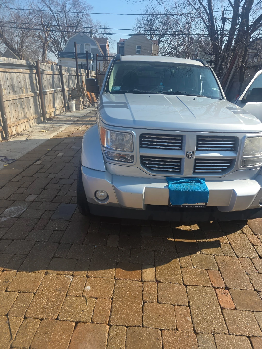 Silver Dodge Nitro SUV - photo 3