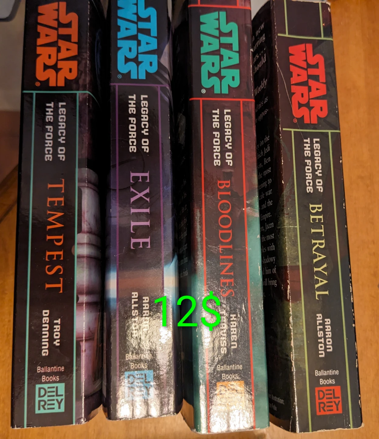 Star Wars Legacy of the Force Book Set