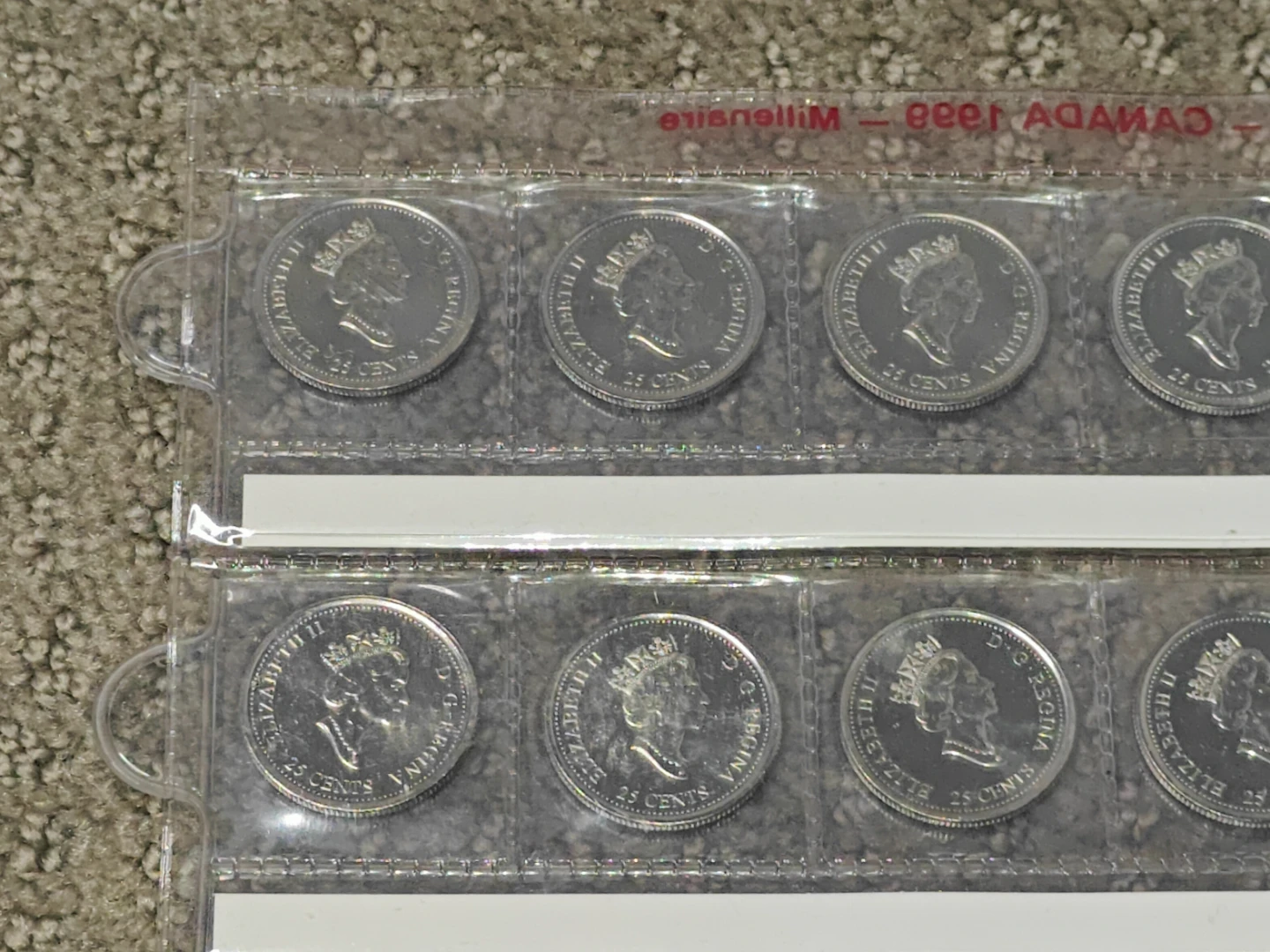 1999 Royal Canadian Mint Millennium 12 Coin Set Collection - photo 5