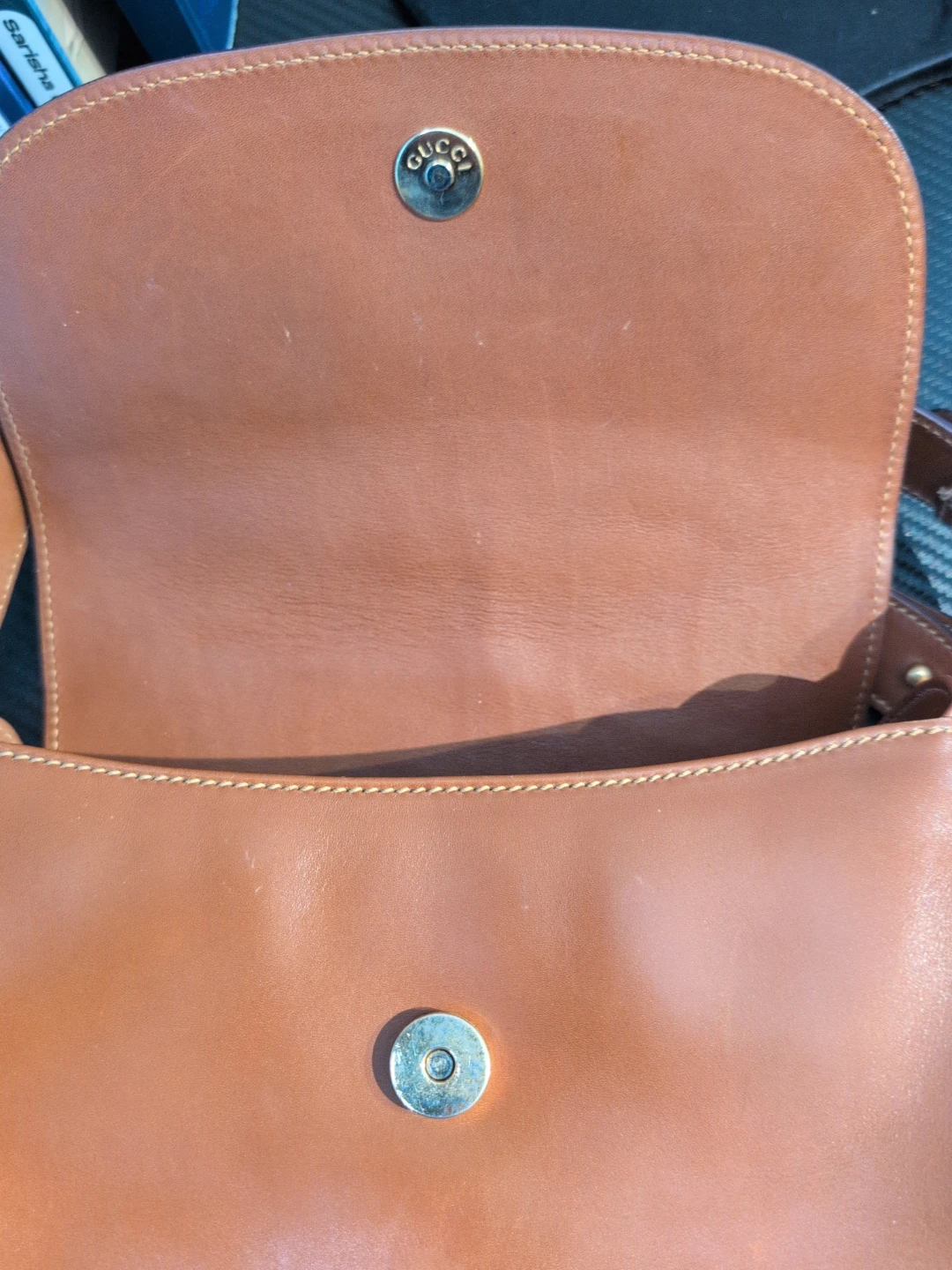 Authentic Gucci Leather Bag — Excellent Condition ✨ - photo 3