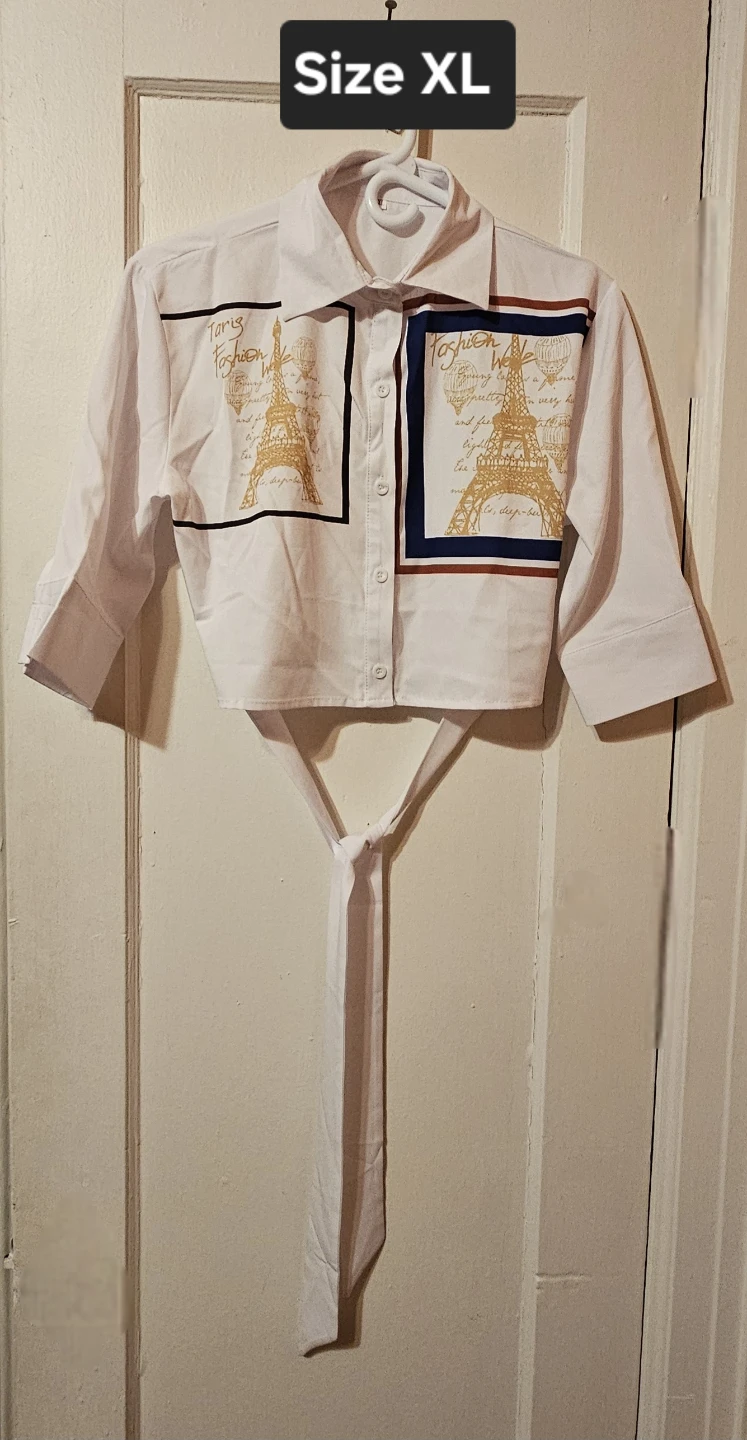 Women's short blouse