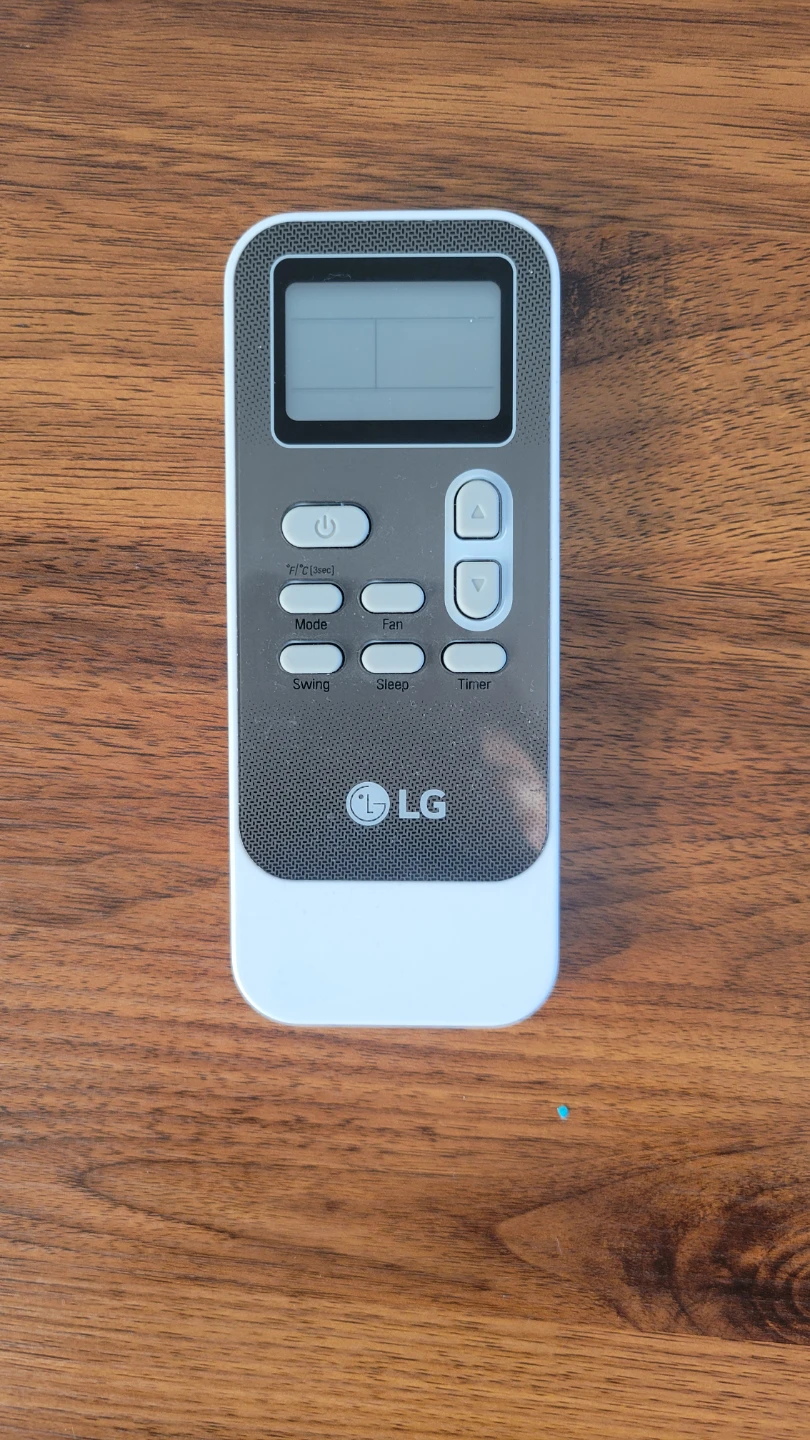 LG Air Conditioner Remote Control