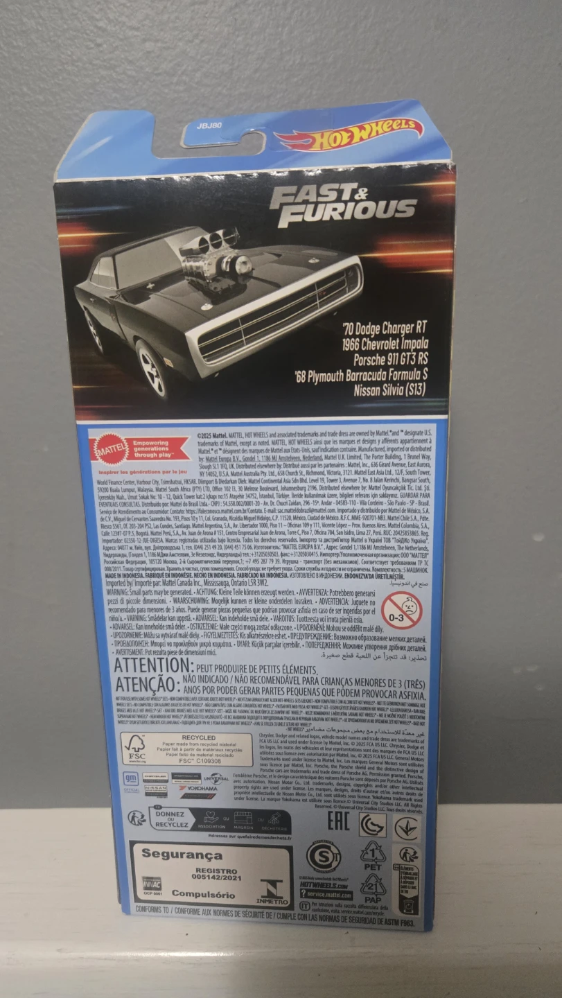Hot Wheels Fast & Furious 5 Car Set - photo 2