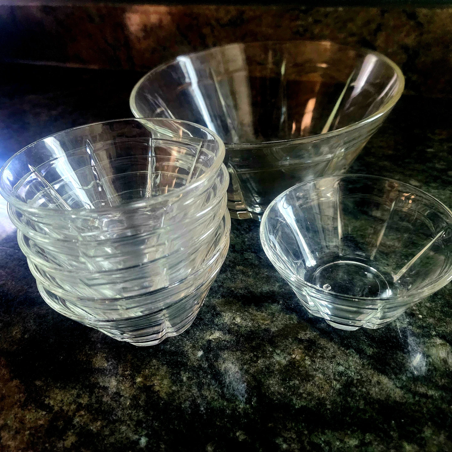 Glass Serving Bowl Set - photo 4