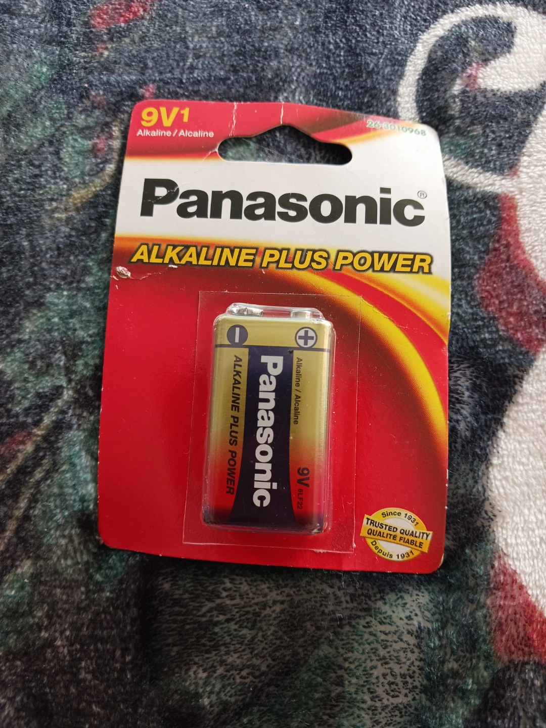 Panasonic 9V Alkaline Battery