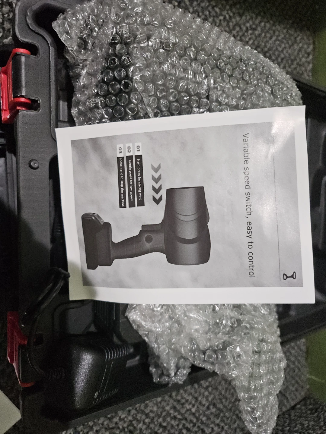 48V Li-ion Cordless Leaf Blower - Turbo Fan