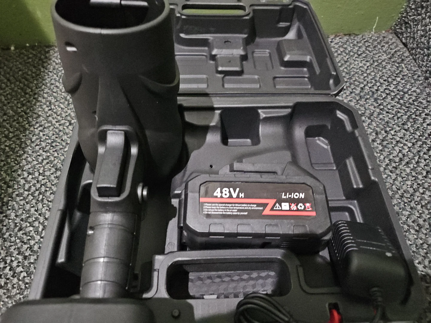 48V Li-ion Cordless Leaf Blower - Turbo Fan - photo 2