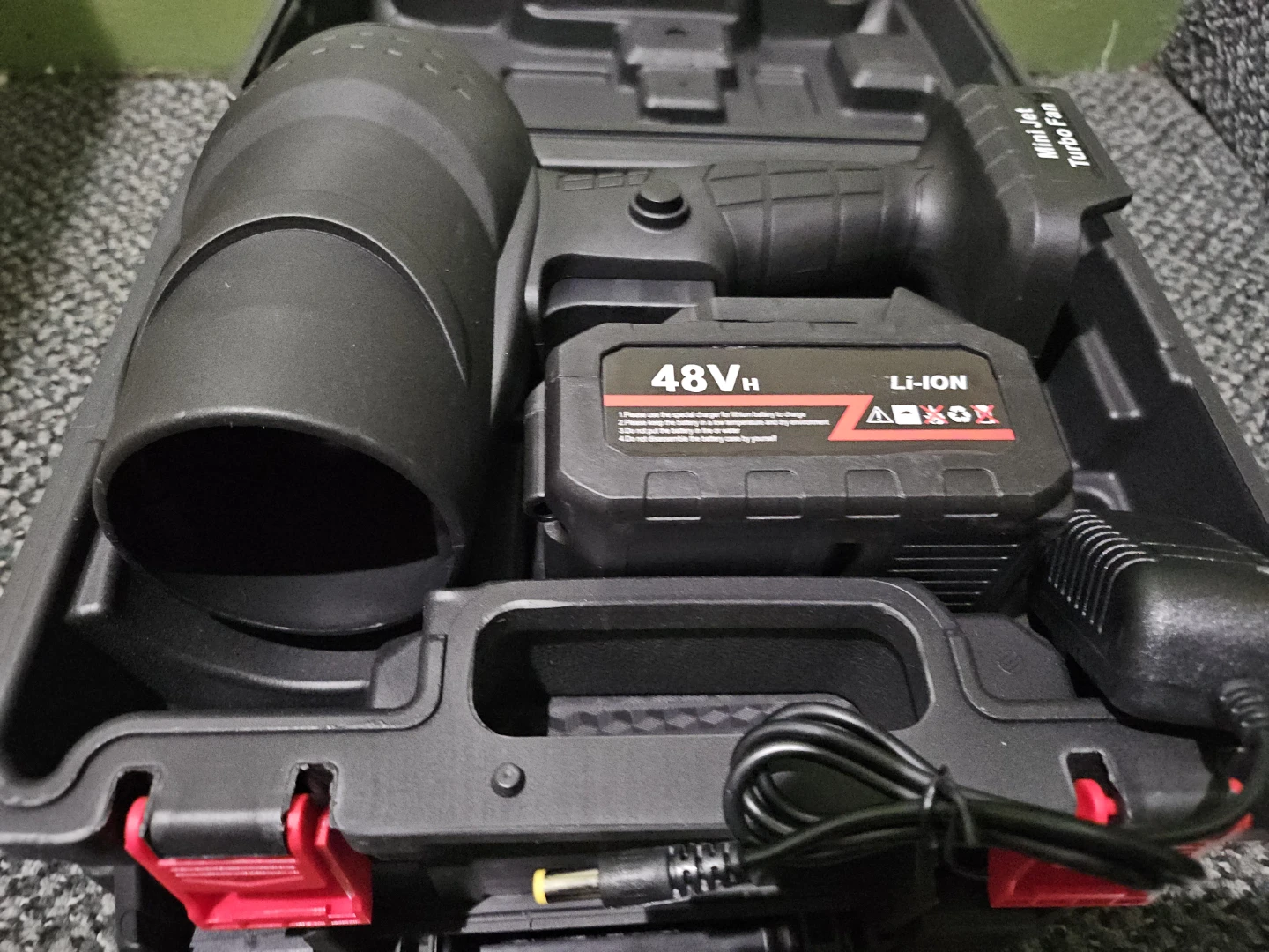 48V Li-ion Cordless Leaf Blower - Turbo Fan - photo 4