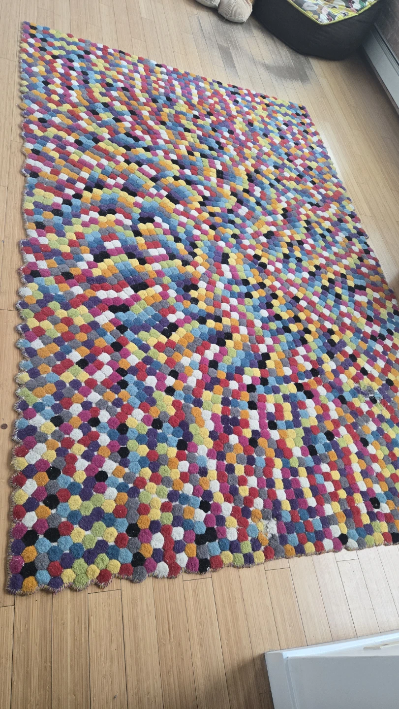 Colorful Geometric Rug 6 x 8