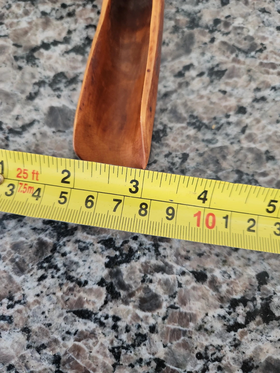 Carved Wooden Scoop with Dragon Design - photo 5