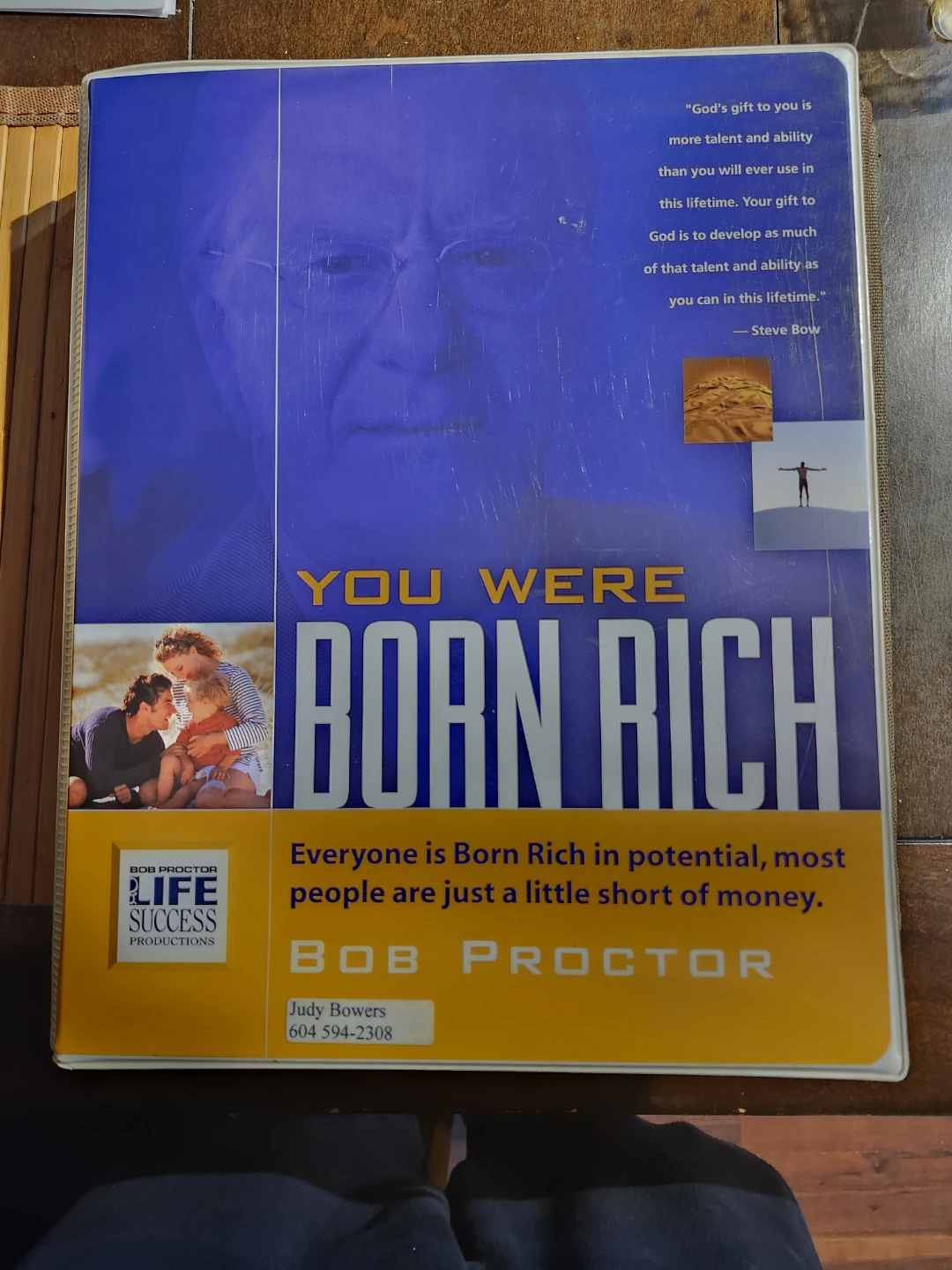 Bob Proctor You Were Born Rich Book and CDs - photo 3