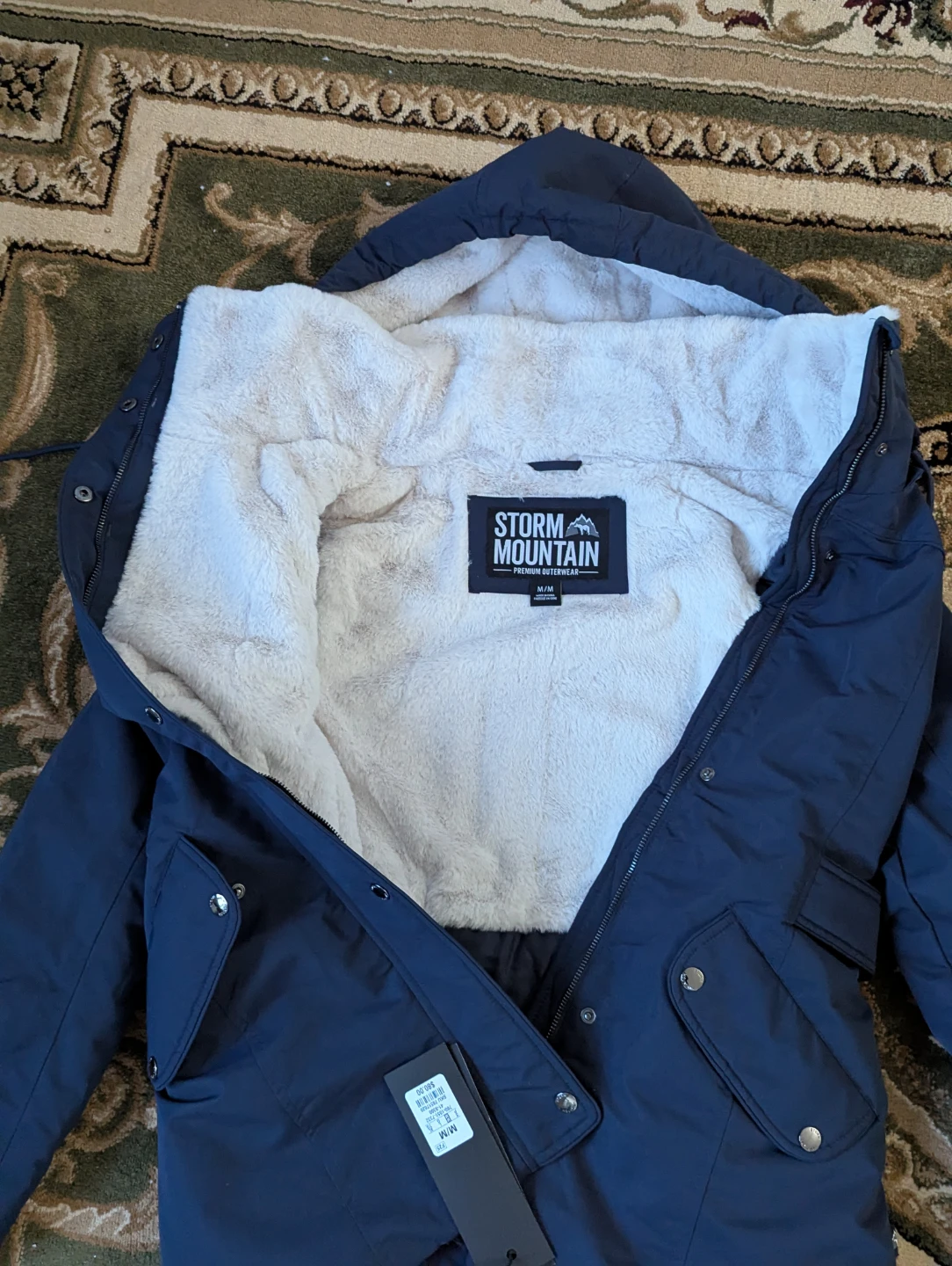 ‼️‼️Brand New ‼️‼️Storm Mountain Women's Blue Winter Parka M/M - photo 2