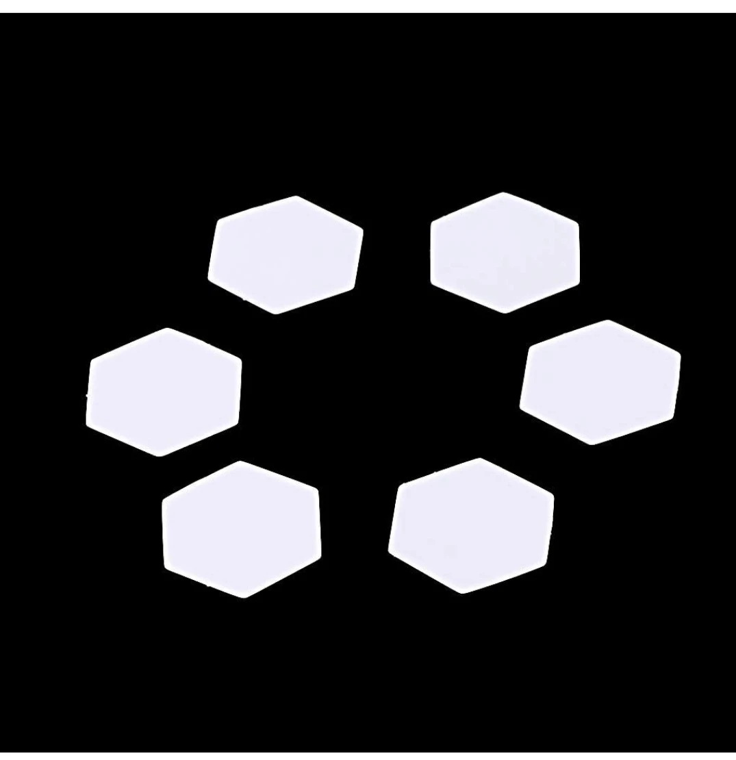 Hexagon Quilting Paper Templates 200Pcs...New - photo 3