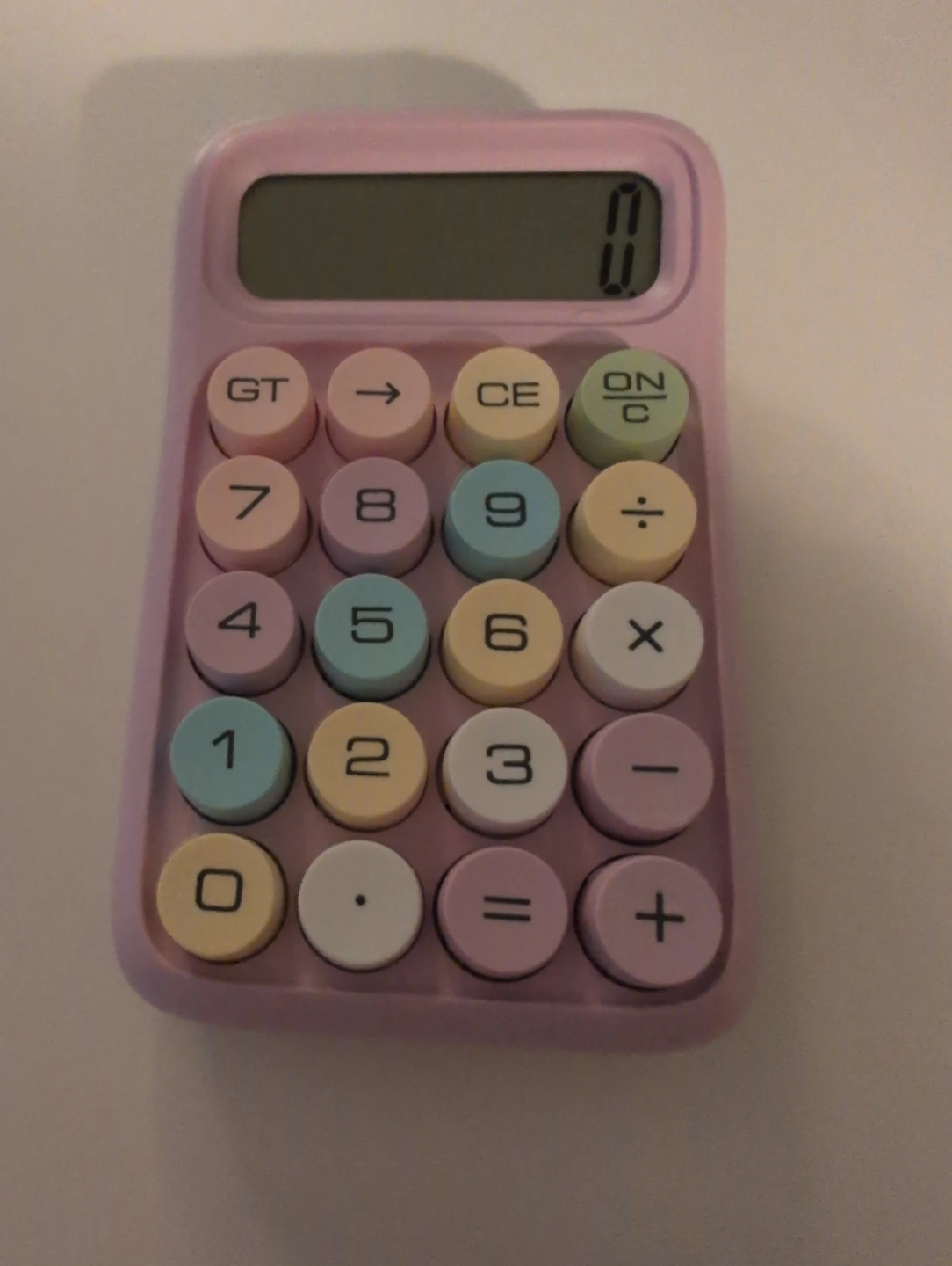 Pastel Pink Basic Calculator